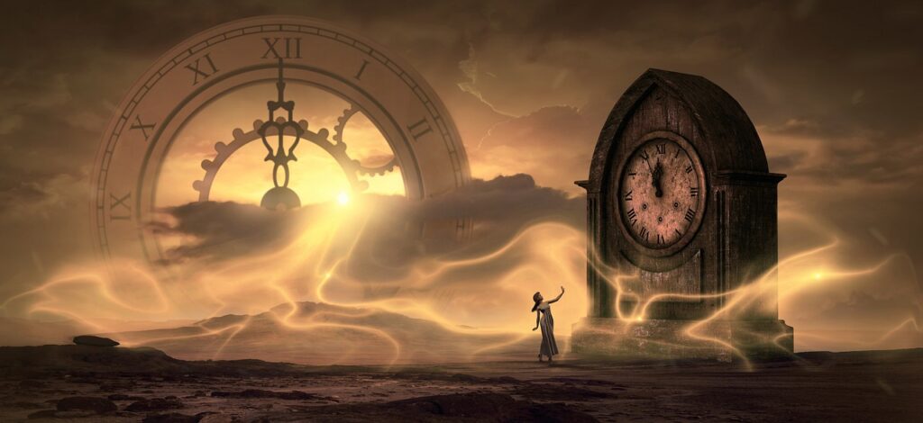 time stands still when we are dreaming